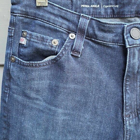 AG Adriano Goldschmied Prima Ankle Cigarette Leg Jeans 28 R - Picture 11 of 13